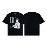 E.R.D.Melancholic Rich Kid Trendy American Style Printed Casual Short Sleeve T-Shirt