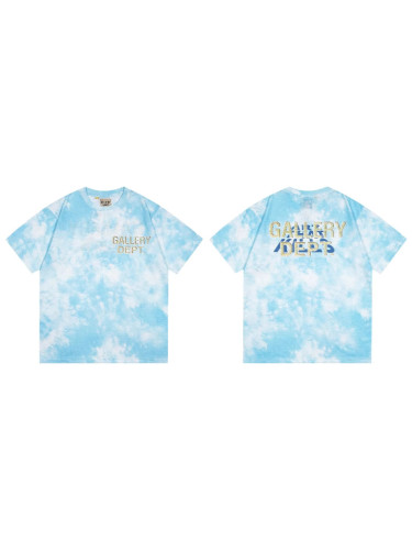GALLERY DEPT digital print T-shirt, summer European and American style, 3D printed short-sleeve trendy brand