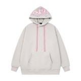 SYNA WORLD Patchwork Logo Set Sweatshirt, Niche American High Street Hoodie, Casual New Style