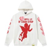 THAT'S A AWFUL LOT OF COUGH SYRUP trendy American street style pure cotton hooded sweatshirt