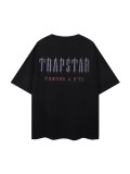 Letter-printed short-sleeve T-shirt, trendy brand, loose fit, summer wear for couples