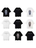 New trendy European and American printed loose casual short-sleeve T-shirt for both men and women