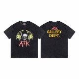 American fashion brand GALLERYDEPT American high street printed hip-hop casual pure cotton short-sleeve men's T-shirt, trendy summer round neck