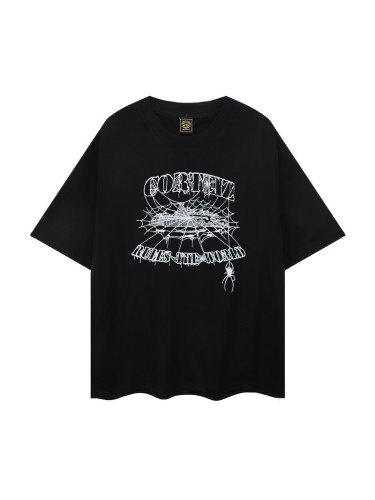 Summer trendy brand Corteiz printed short-sleeve T-shirt, loose and casual, unisex style