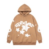 Sp5der 555 Letter Print Hooded Sweatshirt Unisex Versatile Casual Wear