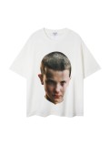 Stranger Things Couple's Loose-Fit Short-Sleeve T-Shirt, Trendy Summer Style for Men and Women