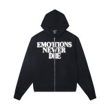 Cross-border trendy new style  American street hip-hop pure cotton highly realistic hooded sweatshirt