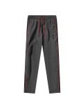 Men's sports and leisure suit, new spring and autumn color-blocked jacket and pants two-piece set, quick-drying and breathable