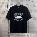 New cross-border trendy CORTEIZ Alcatraz streetwear American street hip-hop casual printed cotton short-sleeve T-shirt