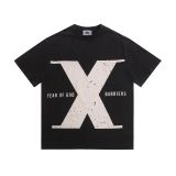 Cross-border American fashion FOG new casual versatile letter-printed unisex pure cotton short-sleeve T-shirt