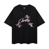 New men's fashion printed short-sleeve T-shirt, summer pure cotton, loose and versatile style