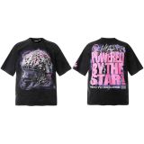 Cross-border American fashion Hellstar new high-quality printed vintage American street hip-hop pure cotton short-sleeve T-shirt
