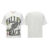 Cross-border American fashion VALE retro hip-hop street style American pure cotton short-sleeve T-shirt with character print