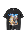 American fashion brand GALLERYDEPT American high street printed hip-hop casual pure cotton short-sleeve men's T-shirt, trendy summer round neck