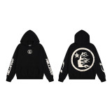 Cross-border American fashion Hellstar American street hip-hop versatile casual autumn and winter printed hooded sweatshirt