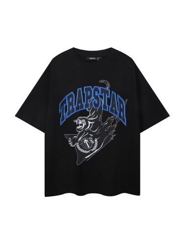 Printed short-sleeve T-shirt for men, summer loose-fit pure cotton trendy top