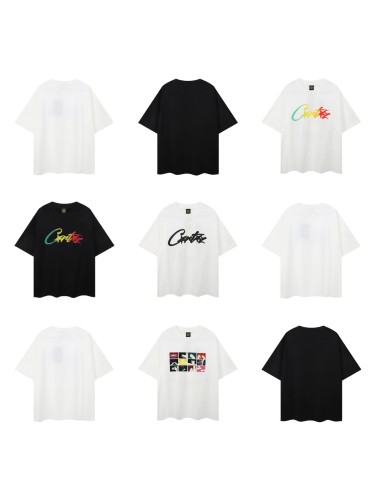 Corteiz colorful letter print loose short-sleeve T-shirt, unisex trendy brand, new summer model
