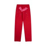 Sp5der's new cross-border trendy American street hip-hop printed casual pants, unisex style