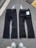 Cross-border trendy new Purple Brand ripped washed vintage street hip-hop denim pants