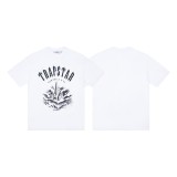 TRapstar American fashion brand black and white printed casual short-sleeve T-shirt