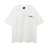 American-style trendy brand letter-printed short-sleeve T-shirt for men, loose fit for summer, suitable for couples