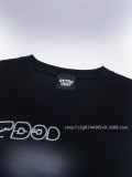 Retrovert American fashion brand classic letter logo printed loose T-shirt for men and women, summer trendy loose fit