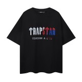 Summer new loose-fitting short-sleeve T-shirt for men with printed trendy fashion design