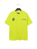 Summer Trendy GOD Print Loose Fit Pure Cotton Short Sleeve T-Shirt for Men and Women