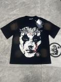 Trendy new Hellstar printed short-sleeve T-shirt, loose fit for men and women, summer fashion trendy top