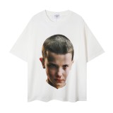Stranger Things Couple's Loose-Fit Short-Sleeve T-Shirt, Trendy Summer Style for Men and Women