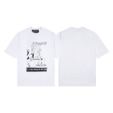 E.R.D.Melancholic Rich Kid Trendy American Style Printed Casual Short Sleeve T-Shirt