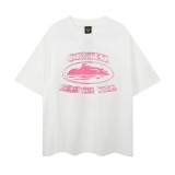 American-style trendy printed short-sleeve T-shirt, loose and casual for summer, unisex