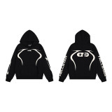 Cross-border American fashion Hellstar American street hip-hop versatile casual autumn and winter printed hooded sweatshirt