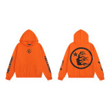 Cross-border American fashion Hellstar American street hip-hop versatile casual autumn and winter printed hooded sweatshirt