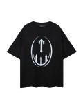 New Summer Loose-Fit Printed Short-Sleeve T-Shirt, Trendy Brand Couple Outfit