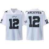 ARCHIUES Spring/Summer New Digital Print Cross-Border Mesh Jersey Unisex Short-Sleeve T-Shirt American Fashion