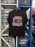 Creative printed short-sleeve T-shirt, men's summer loose casual top, trendy brand in stock