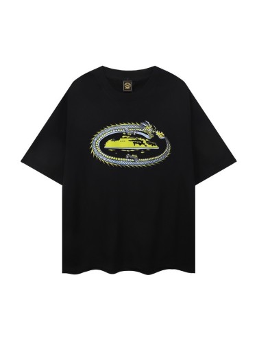 Corteiz series printed short-sleeve T-shirt, casual loose fit for men and women, summer top.