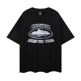 American-style trendy printed short-sleeve T-shirt, loose and casual for summer, unisex