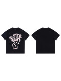 High-quality SYNA WORLD American hip-hop letter print short-sleeve T-shirt, loose casual shorts, trendy