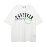 Cross-border trendy brand pure cotton short-sleeve T-shirt, loose fit, unisex summer wear for couples