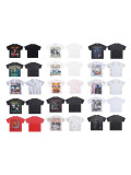 New Summer Fashion VALE Cross-Border Trend Brand American Print Street Hip-Hop Casual Pure Cotton Short-Sleeve T-Shirt
