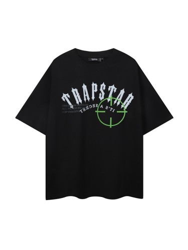 Cross-border trendy brand pure cotton short-sleeve T-shirt, loose fit, unisex summer wear for couples