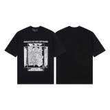 E.R.D.Melancholic Rich Kid Trendy American Style Printed Casual Short Sleeve T-Shirt