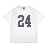 Gallerydept trendy brand classic letter logo printed loose-fitting spring/summer mesh T-shirt unisex jersey style round neck