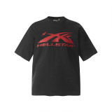 Cross-border American fashion Hellstar American street hip-hop retro printed pure cotton casual versatile short-sleeve T-shirt wholesale