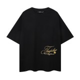 Cross-border American fashion Trapstar brand American street hip-hop casual black and white printed pure cotton short-sleeve T-shirt