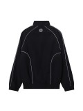 New street fashion zip-up jacket set for men and women, casual sports coat from trendy brand