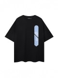 New letter-printed loose-fitting short-sleeve T-shirt, trendy couple's outfit