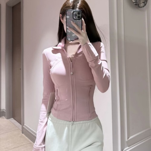 Original short stand-up collar jacket Define Jacket yoga coat slim-fit top for women for fitness and running